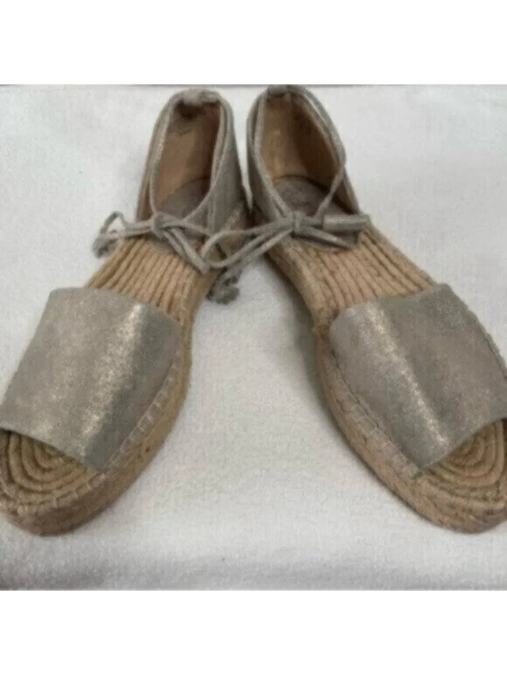 Splendid Edna Gold Tone Espadrilles